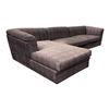 Image 2 : 3pc Modular Plush Sectional Sofa
