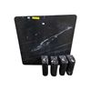 Image 1 : New - Marble Table Top Black (35x35") and 4 Legs (H12" Each)