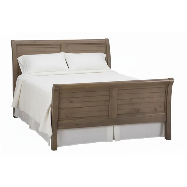 BNIB - Jofran Furniture Slater Mill King Sleigh Bed (943-95 / packaged in 3 boxes)