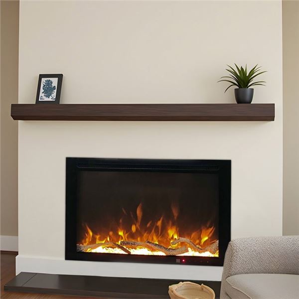 BNIB - ActiveFlame 28" Essential Built-In Electric Fireplace - RV: $298 (Model EF10256)