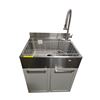 Image 1 : Stainless Steel Sink with Faucet