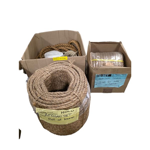Group of Rope Coils - Various Sizes