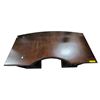 Image 3 : Aspenhome Executive Desk Dark Brown