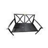 Image 2 : Black Metal Outdoor Bench