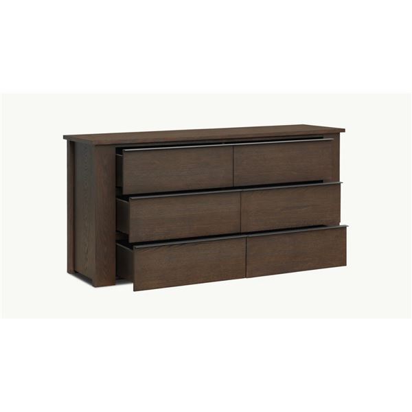 BNIB - Sundays Banks Double Dresser Brushed Espresso Oak (SMP-DRE-FC-001-206)