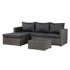 Image 1 : BNIB - Patioflare Emmett 3-Piece Outdoor Sectional - RV: $1500 (Model PF-CS290PS-BK)