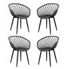 Image 1 : BNIB - Patioflare Patio Dining Chairs 4-Pack Grey - RV: $300 (Model PF11219)