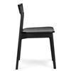 Image 3 : BNIB - Set of 2 Article Gusfa Stackable Dining Chair - Black (ART0617)