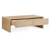 Image 2 : BNIB - Article Torme Coffee Table - Smoked Oak (ART2492)
