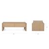 Image 4 : BNIB - Article Torme Coffee Table - Smoked Oak (ART2492)