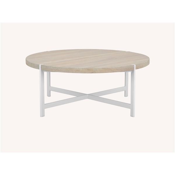 BNIB - Sundays Haskel Coffee Table - Driftwood Gray - RV: $849 (ART0852)