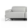 Image 2 : BNIB - Melania Leather 1-Pcs Left Facing Power Recliner Gray (mj297-450-16lr)