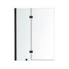 Image 1 : BNIB - Savana Bath Screen, 55x42" (Model BS-5104-BLK)