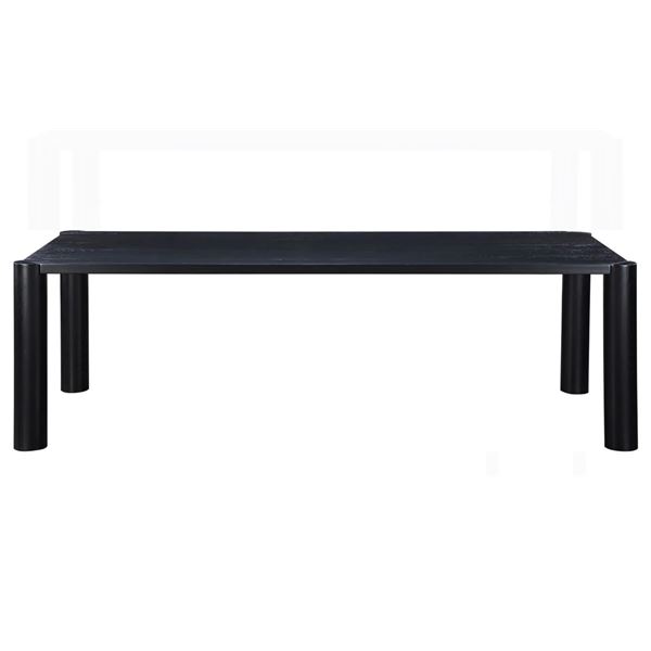 BNIB - Moe's Post Dining Table Large Oak Black - RV: $3099 (BC-1112-02-0)