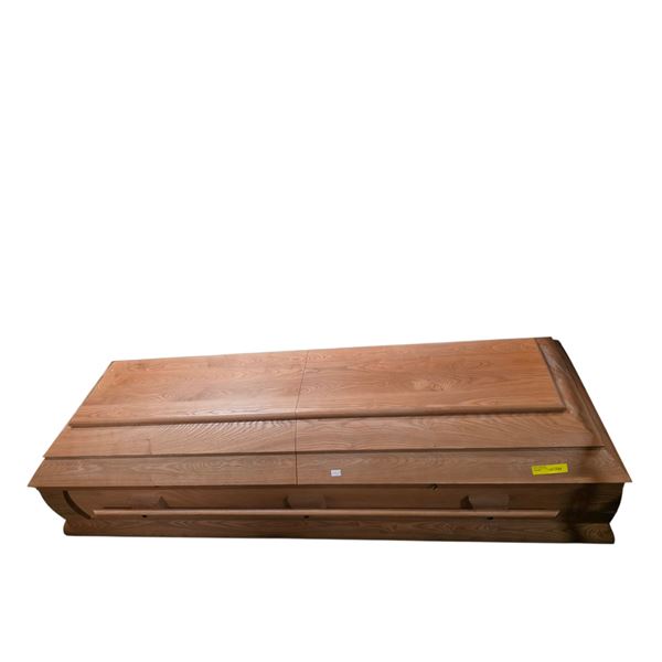 Light Wood Coffin - From Movie Set Dec