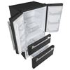 Image 5 : BNIB - Espresso Moena 36" French Door Refrigerato, Black - RV: $2999 (Model FFRBI1820-36BLK)