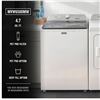 Image 4 : New Open Box - Maytag Pet Pro Top Load Washer, White - RV: $1374 (MVW6500MW)