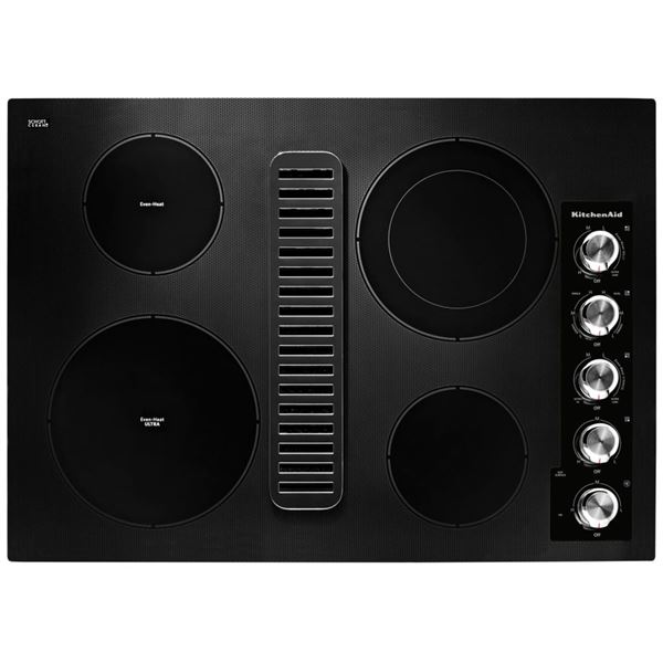 New Open Box  - KitchenAid 30" Electric Downdraft Cooktop