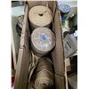 Image 3 : Metal Shelves with Misc Items, Tapes, and Small Ropes - From a Movie Set