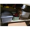 Image 5 : Metal Shelves with Misc Items, Tapes, and Small Ropes - From a Movie Set