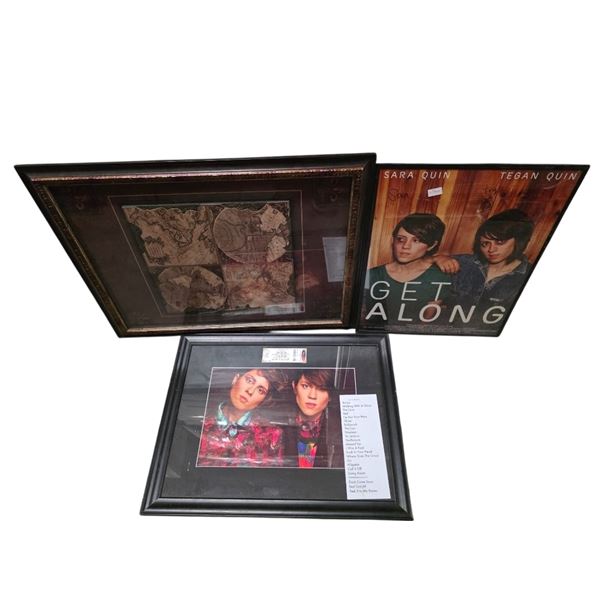 Get Along movie posters & World Map Frame