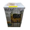 Image 1 : Del Sol 1.5 Gallon Glass Beverage Dispenser with Metal Stand
