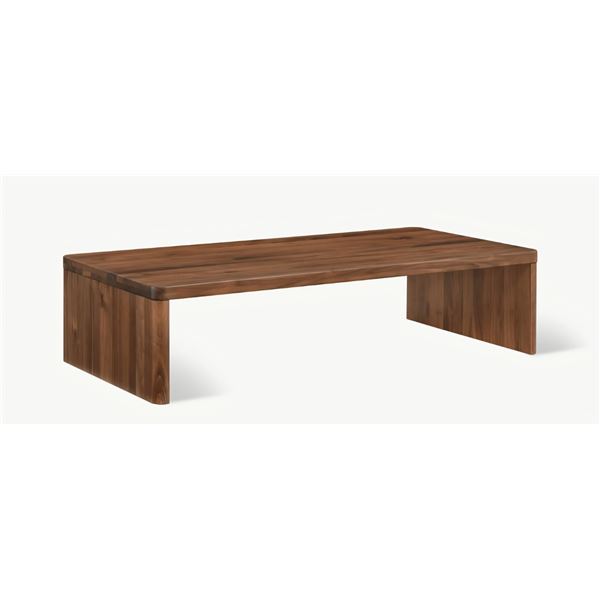 BNIB Form Marble Coffee Table & Marble Coffee Table Walnut