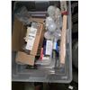 Image 4 : Group of Misc - CD's, Door Handles, Light Bulbs, Etc.