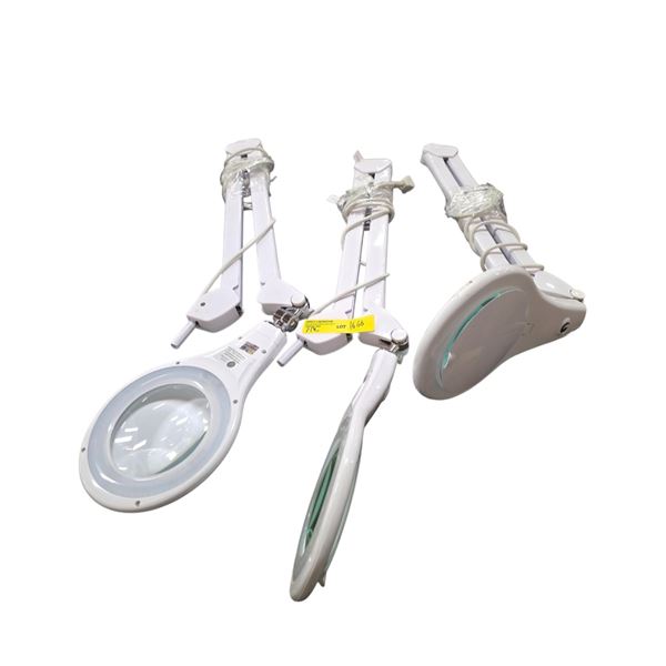 Group of Magnifying Lamps