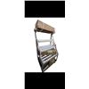 Image 2 : Mobile 3-Tier Wire Shelving Unit with Seed Starting Rack System