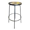 Image 1 : New - Pinkcity Imports Black Round Bar Stool -  20 x 20 x 30in -  1906-111 - MSRP $160