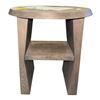 Image 2 : New - HETTA - Side Table Brushed Cool Brown Oak - SMP-SID-BC-003-243 - MSRP $320