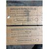 Image 2 : BNIB - Set of 2 Elements FSC Acacia Wood Mantel Gloss Finish 60IN M927-60 MSRP $396