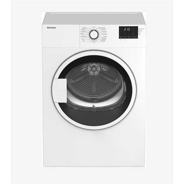 New Open Box - Blomberg Vented Electric Dryer-  DV17600W2 - S/n: 24218672101 - MSRP $1,299