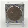 Image 1 : UNCIRCULATED MORGAN SILVER DOLLAR - MINTED IN 1889 IN PHILADELPHIA