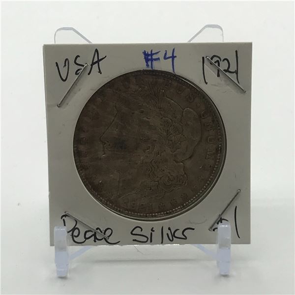 PEACE SILVER DOLLAR - MINTED IN 1921