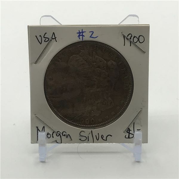 MORGAN SILVER DOLLAR - MINTED IN 1900
