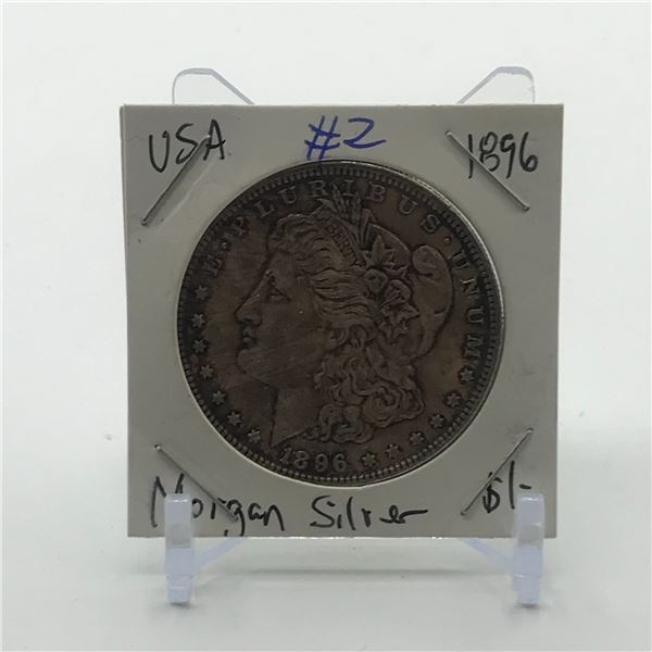 MORGAN SILVER DOLLAR - MINTED IN 1896
