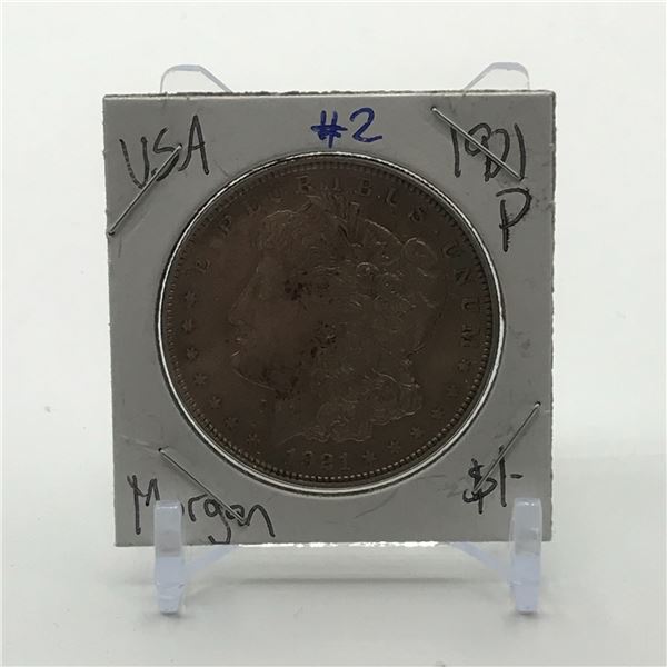MORGAN SILVER DOLLAR - MINTED IN 1901 IN PHILADELPHIA