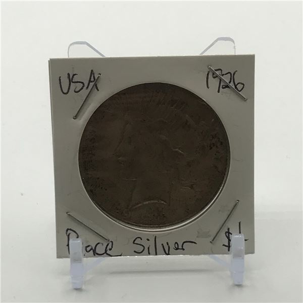 PEACE SILVER DOLLAR - MINTED IN 1926