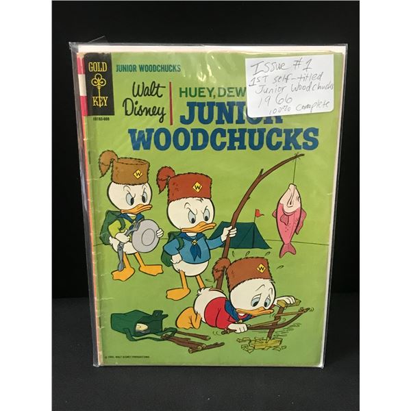 WALT DISNEY JUNIOR WOODCHUCKS #1 (1966) - GOLD KEY COMICS