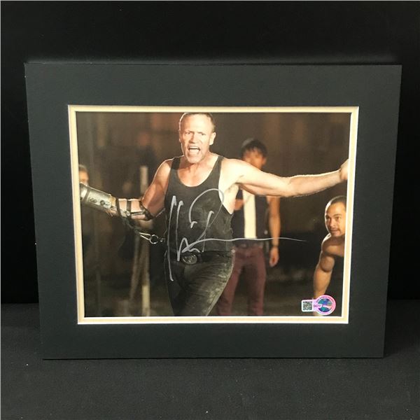 MICHAEL ROOKER SIGNED AND FRAMED WALKING DEAD 8X10 - WWOC COA