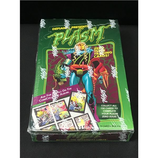 DEFIANCE PRESENTS PLASM BEYOND THE IMAGINARY LIMITS SEALED TRADING CARD BOX