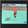 Image 1 : MIKE TYSON SIGNED PUNCH OUT 8X10 - WWOC COA