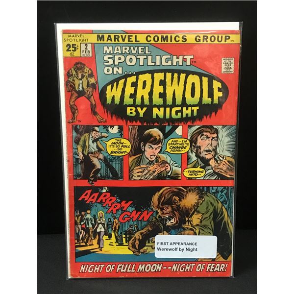 MARVEL SPOTLIGHT #2 1ST WEREWOLF BY NIGHT - MARVEL COMICS