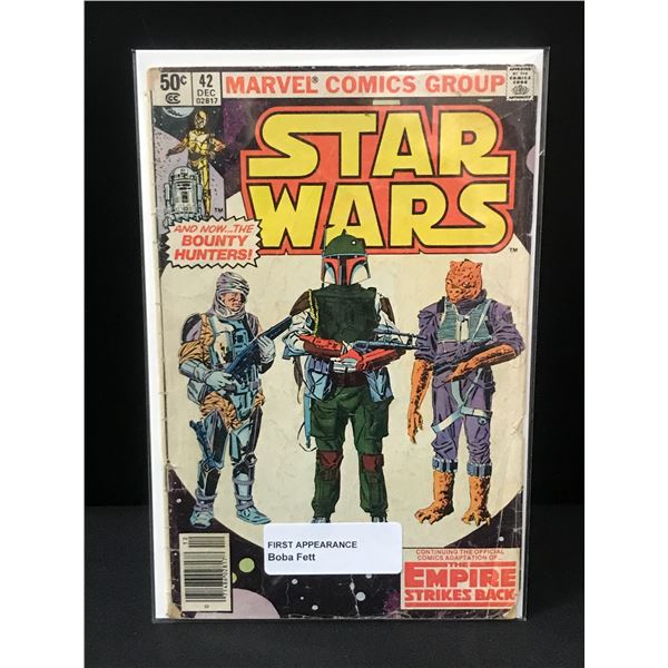 STAR WARS #42 1ST APP BOBA FETT - MARVEL COMICS