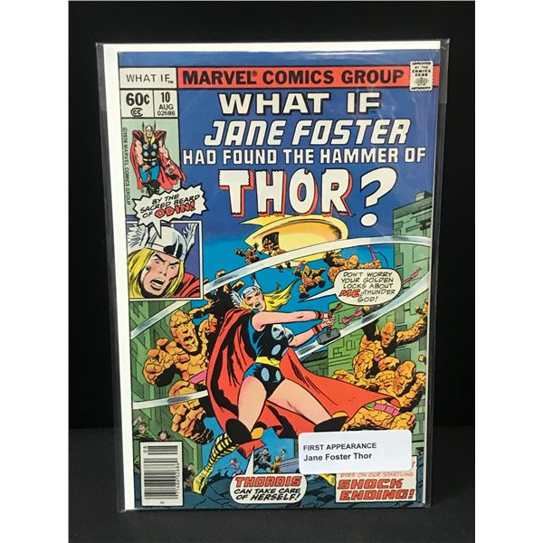 WHAT IF #10 1ST APP JANE FOSTER THOR - MARVEL COMICS