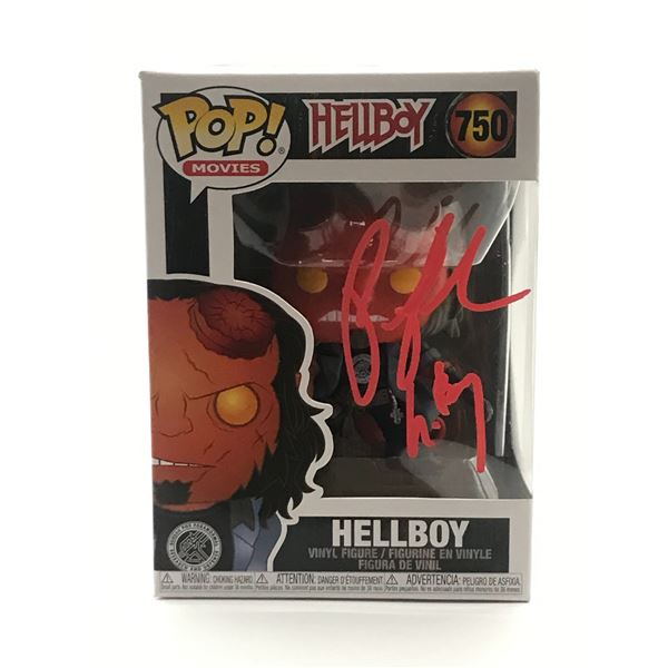 RON PEARLMAN SIGNED HELLBOY FUNKO POP - WWOC COA