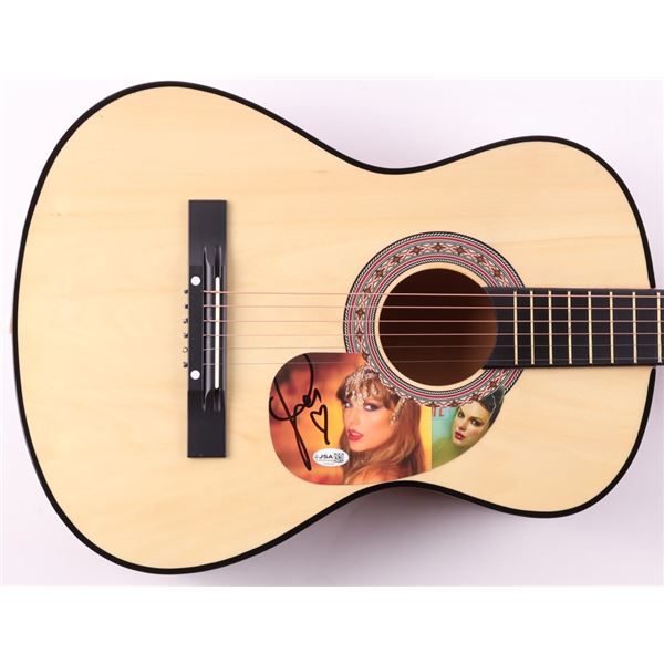 TAYLOR SWIFT SIGNED ACOUSTIC GUITAR - JSA COA