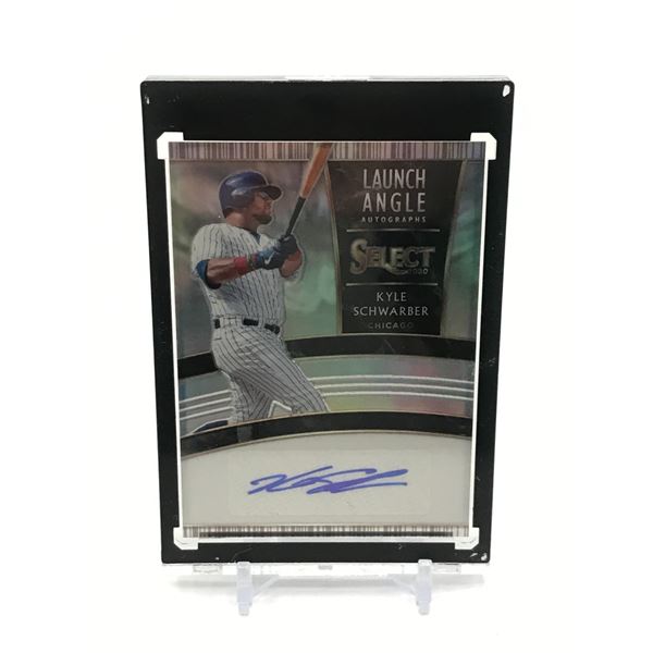 2020 PANINI SELECT BASEBALL KYLE SCHWARBER SIGNED TRADING CARD